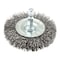 Forney Wire Wheel, Crimped, 2-1/2 in x .012 in x 1/4 in Hex Shank 72733 - alternate 1